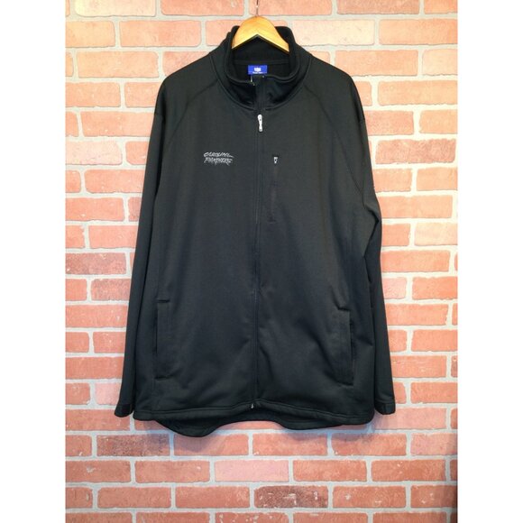 Reebok NFL Carolina Panthers Mens Core Jacket Size 2XL Pockets Outdoor Full Zip - Picture 2 of 6